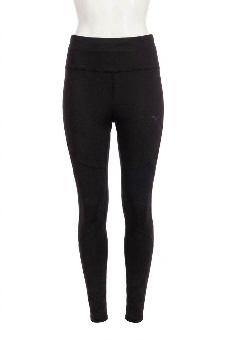 NEW MIZUNO women's breath thermo running tight in black
